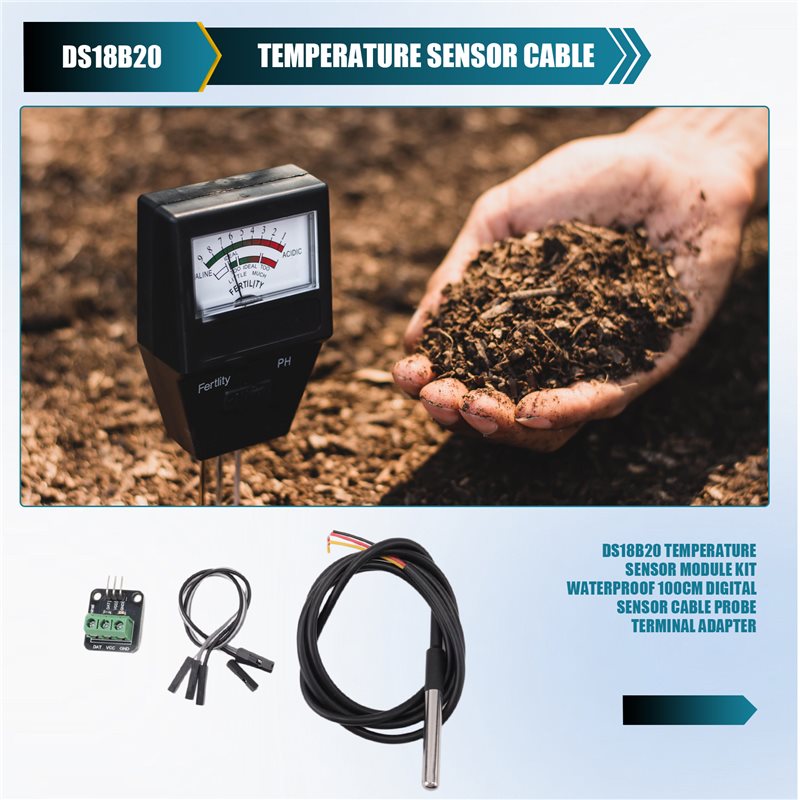 Sensor Kit Arduino - [A93Z!] Комплект модуля датчика температуры DS18B20,