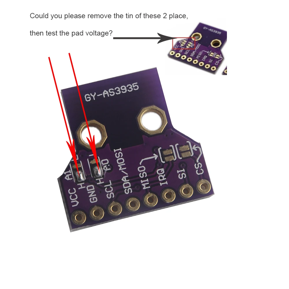Sensor Kit Arduino - Модуль датчика обнаружения молний GY-AS3935, цифровая