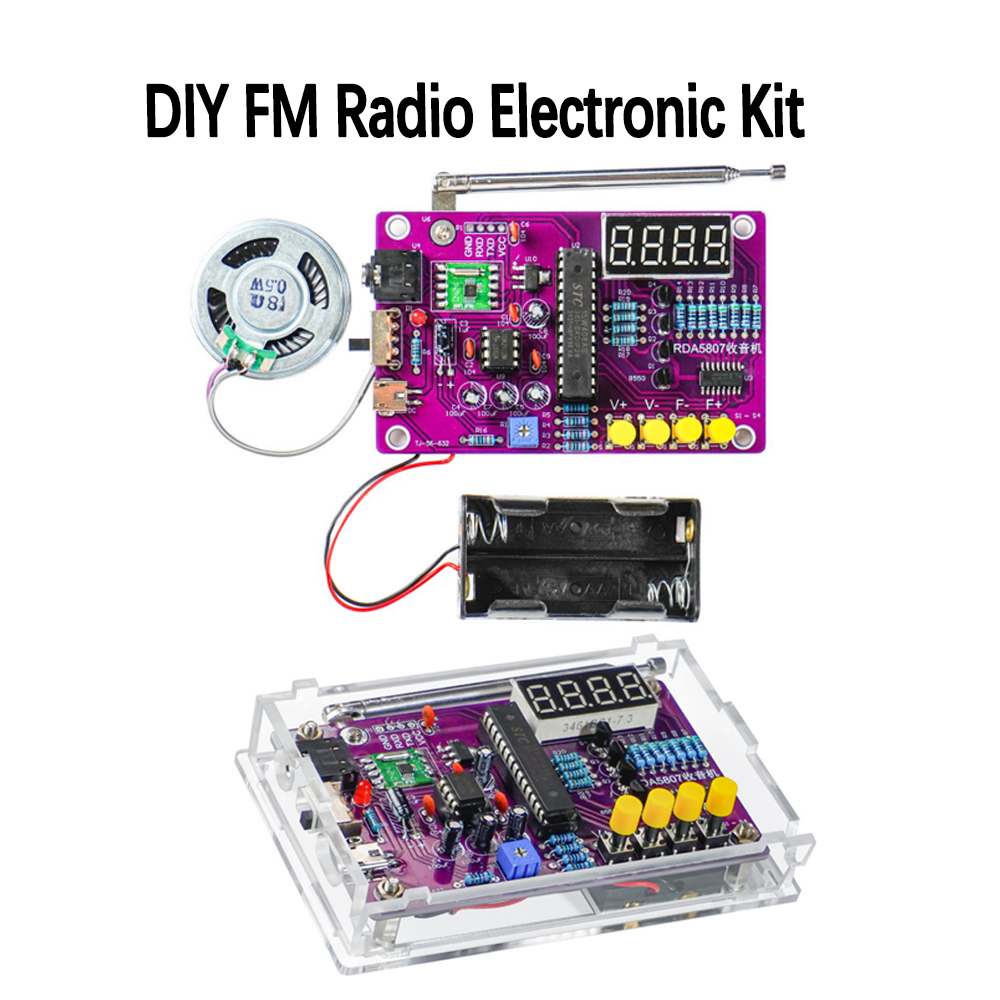 Electronics Project Kit - Набор для самостоятельной сборки FM-радиоприемника 87-108