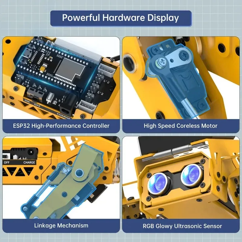 Sensor Kit Arduino - Робот-собака Hiwonder MechDog AI ESP32 с