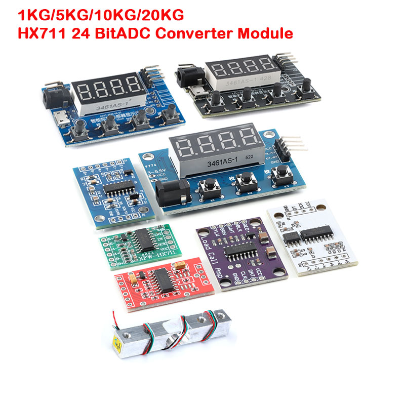 Sensor Kit Arduino - Датчик веса HX711 AD Module, цифровой