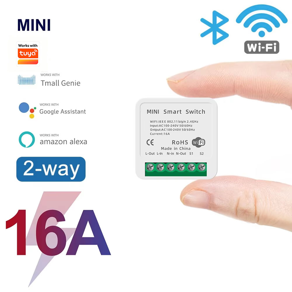 Smart Home Automation Kit - Умный Wi-Fi выключатель Mini 16A для
