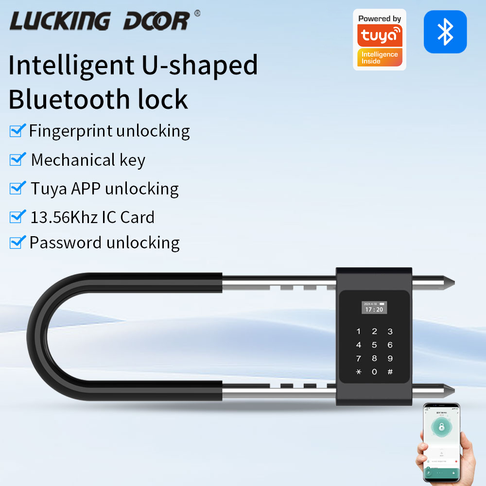 Smart Door Lock Wifi - Электронный биометрический замок с отпечатком пальца,