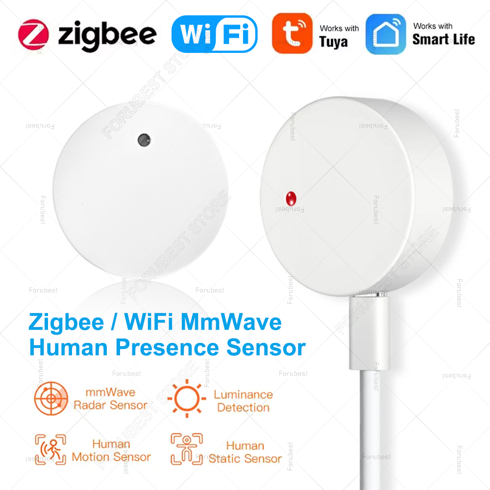 Smart Home Automation Kit - ZigBee Wi-Fi MmWave датчик присутствия человека