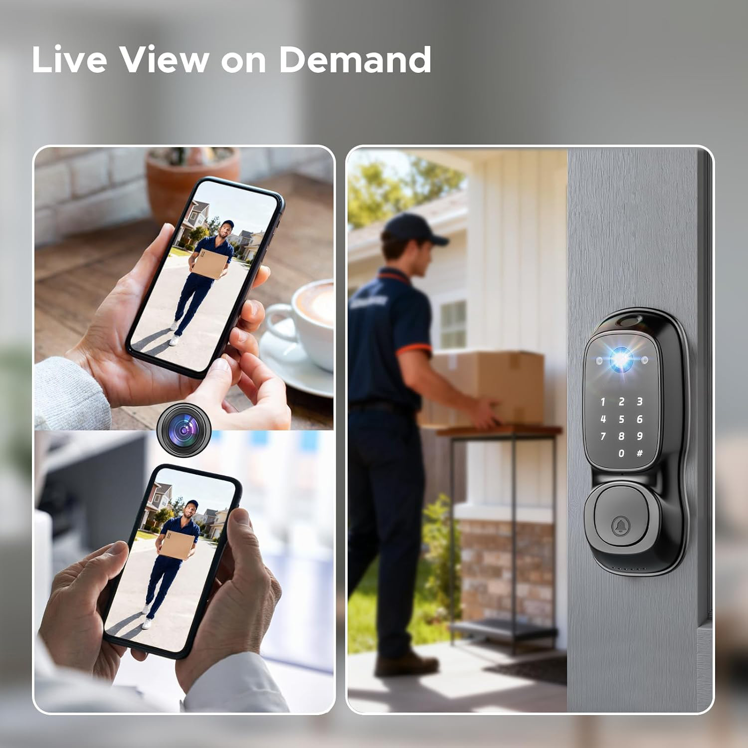 Умный дверной замок Tuya с Wi- – обзор и цена Smart Door Lock Wifi