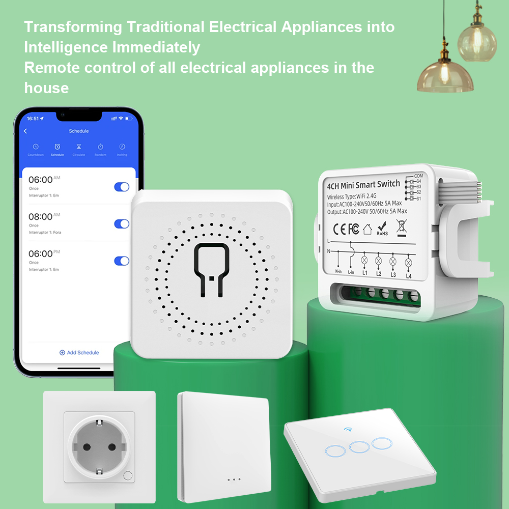 Умный WiFi-выключатель Tuya на – обзор и цена Smart Light Switch Wifi