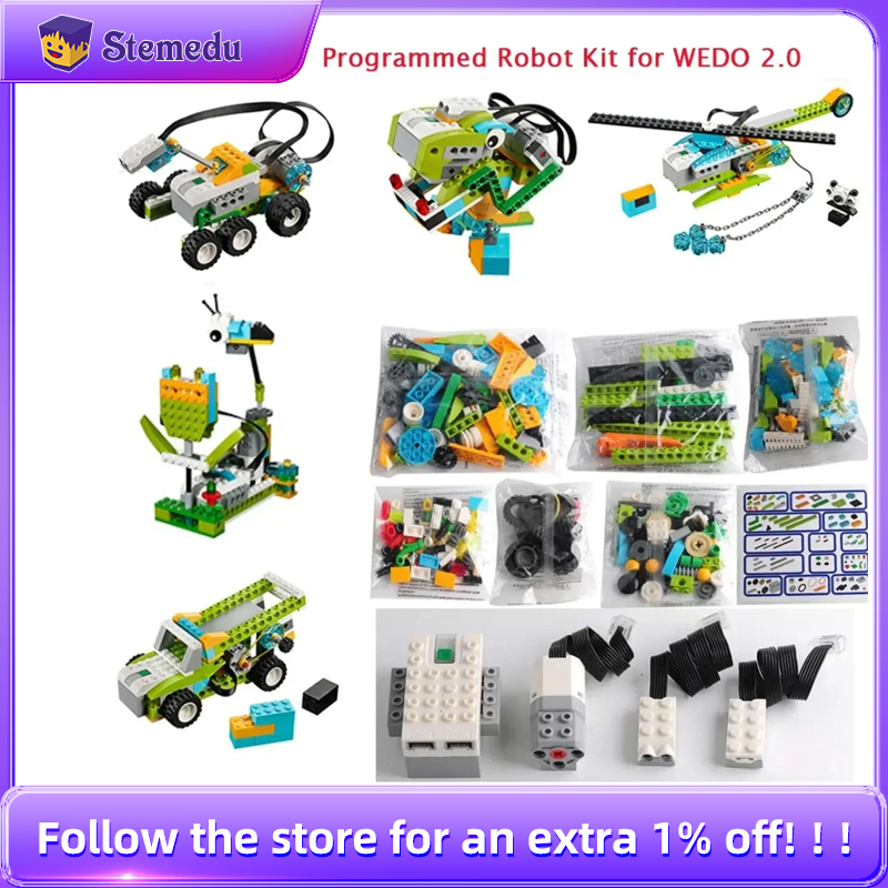 STEM We-do2.0 45300 Комплект д – обзор и цена Electronics Project Kit