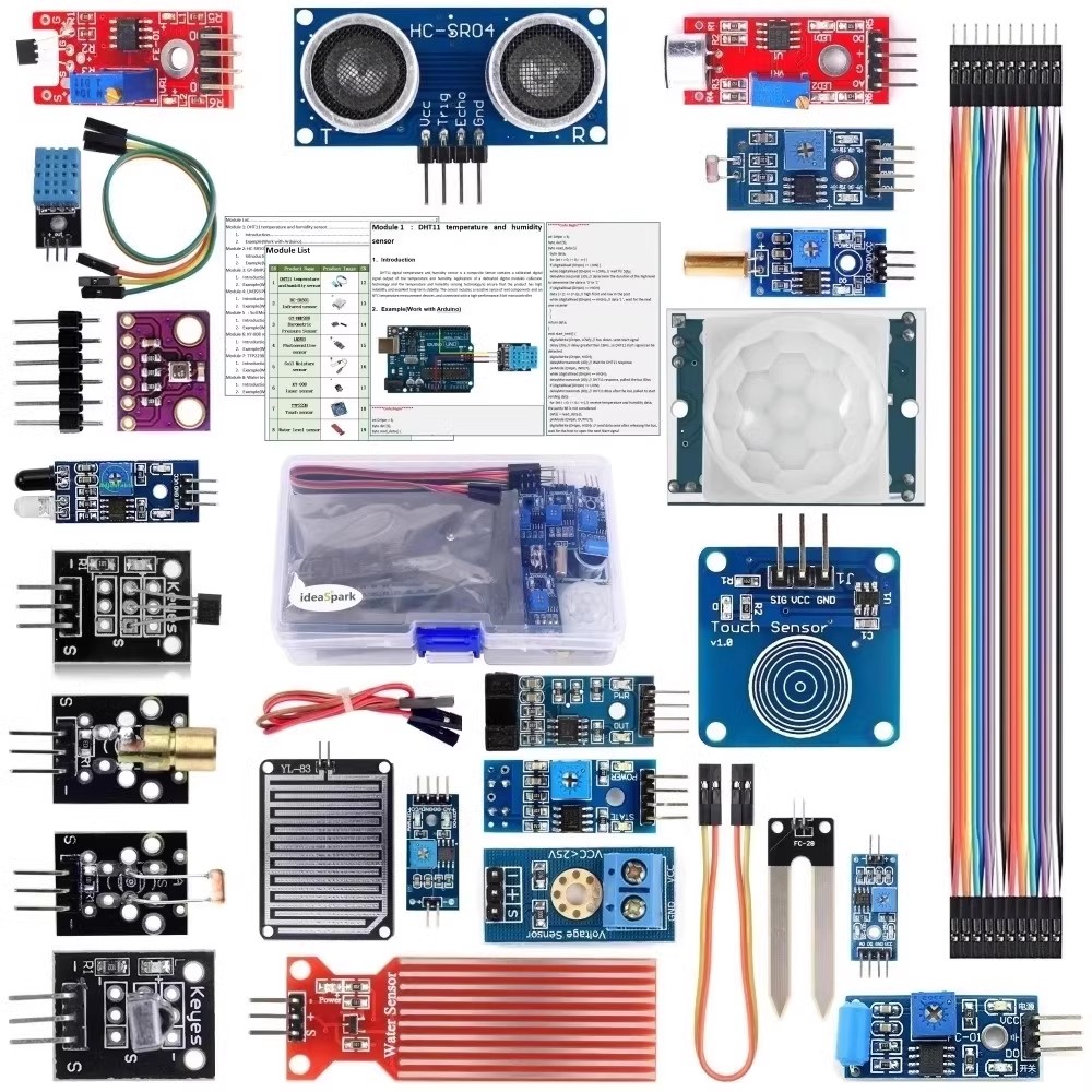 Комплект датчиков 22 в 1, Комп – обзор и цена Esp32 Smart Home Kit