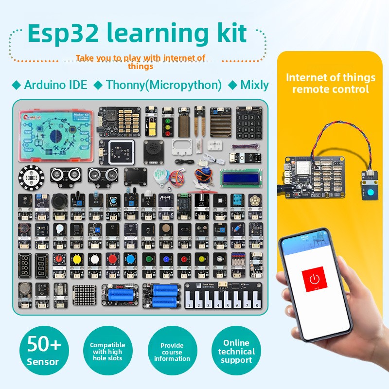 Плата разработки ESP32: Компле – обзор и цена Iot Kit Beginner