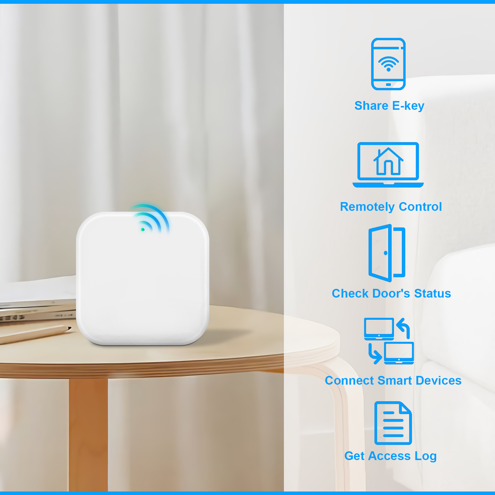 [ХИТ!】 G2 Gateway для приложен – обзор и цена Smart Door Lock Wifi