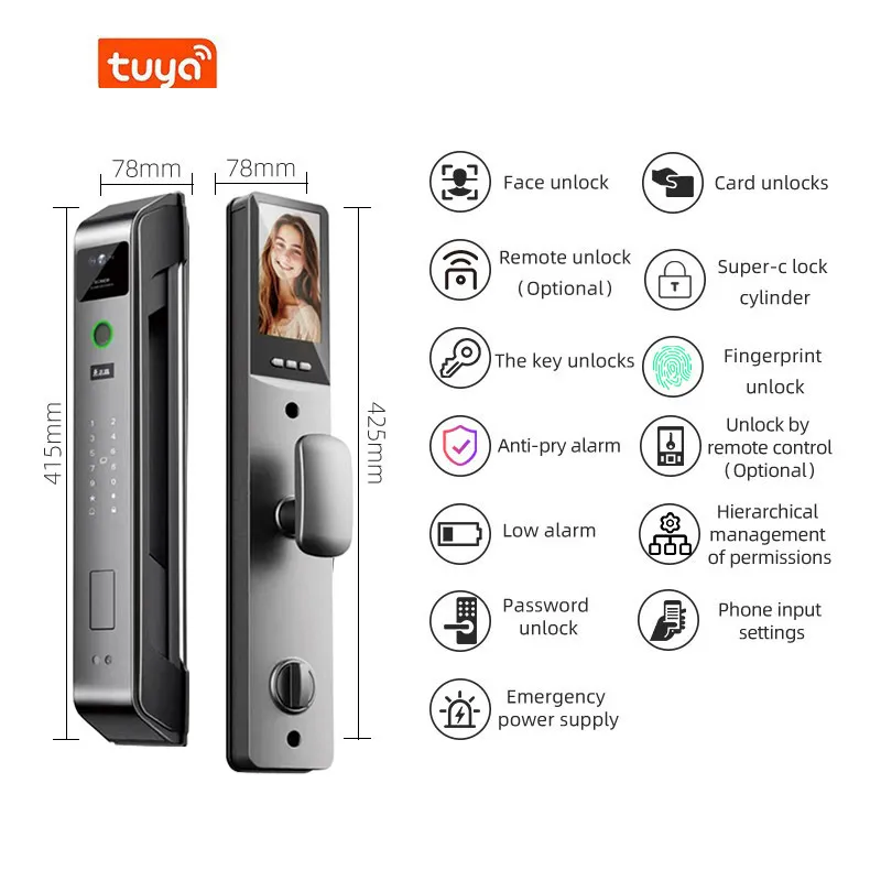 Российский умный дверной замок – обзор и цена Smart Door Lock Wifi