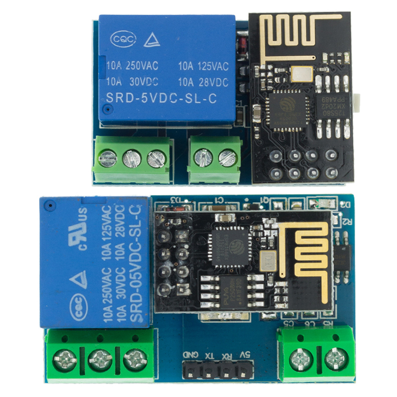 ESP8266 ESP-01 ESP-01S 5 В Wi- – обзор и цена Esp8266 Relay Module