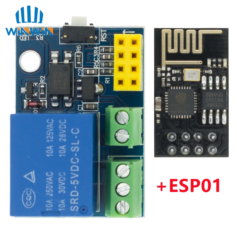 Релейный модуль ESP8266 Φ 5V W – обзор и цена Esp8266 Relay Module