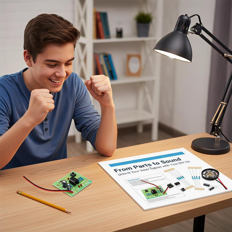 Набор для практики пайки дверн – обзор и цена Electronics Project Kit