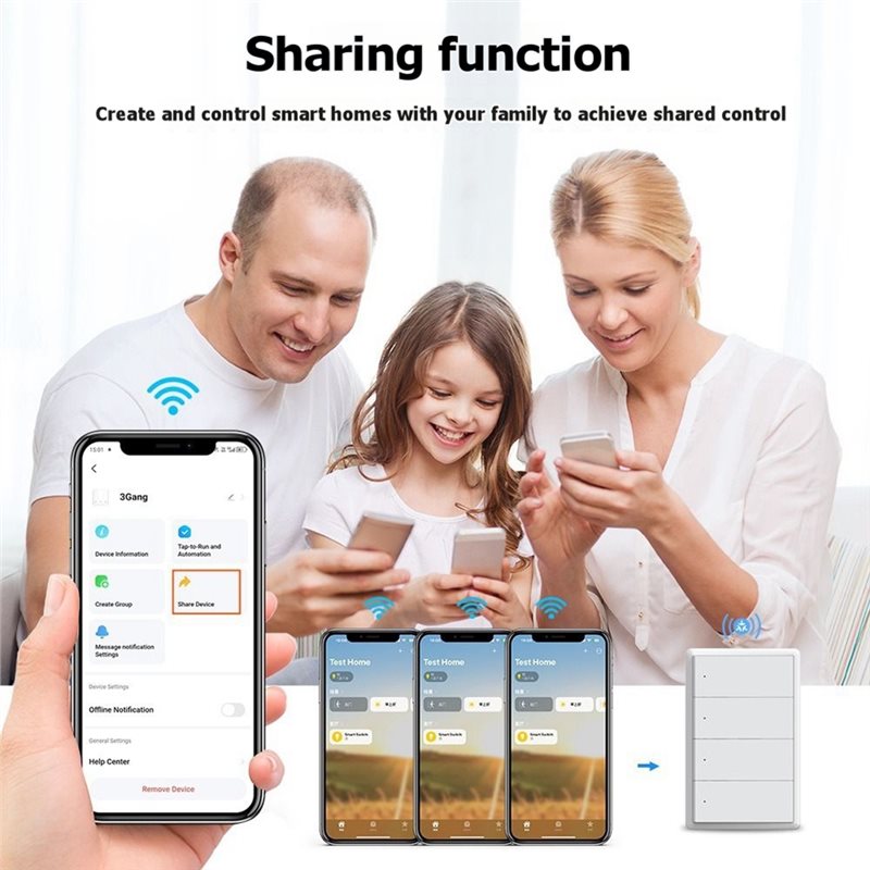 Умный Wi-Fi-выключатель света  – обзор и цена Smart Light Switch Wifi