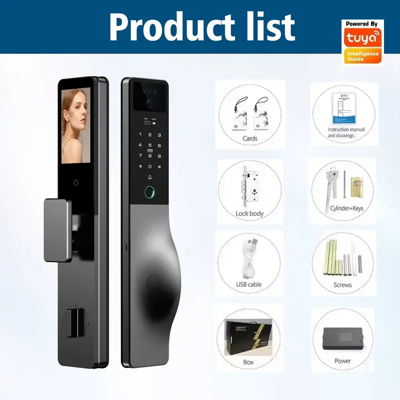 Умный дверной замок с интерком – обзор и цена Smart Door Lock Wifi