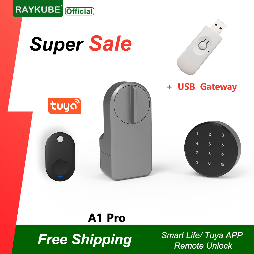RAYKUBE A1 Pro Tuya BEL Компле – обзор и цена Smart Door Lock Wifi