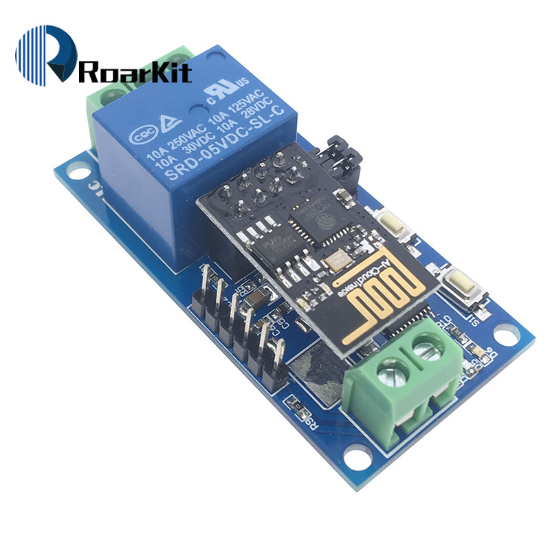5V ESP-01 ESP8266 1 WiFi реле  – обзор и цена Esp8266 Relay Module