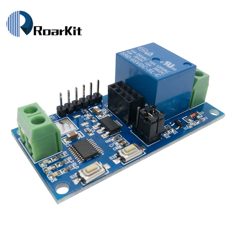 5V ESP-01 ESP8266 1 WiFi реле  – обзор и цена Esp8266 Relay Module