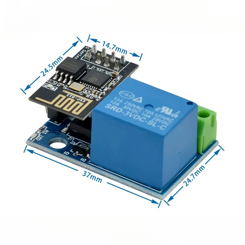 Новый модуль ESP8266 ESP-01 ES – обзор и цена Esp8266 Relay Module