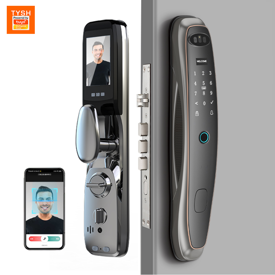 Tuya Wi-Fi камера умный замок  – обзор и цена Smart Door Lock Wifi