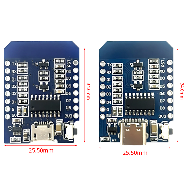 XCW WeMos D1 Mini TYPE-C/Micro – обзор и цена Esp8266 Relay Module
