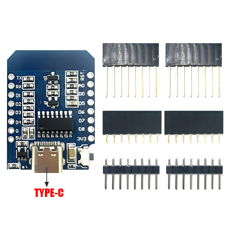 XCW WeMos D1 Mini TYPE-C/Micro – обзор и цена Esp8266 Relay Module
