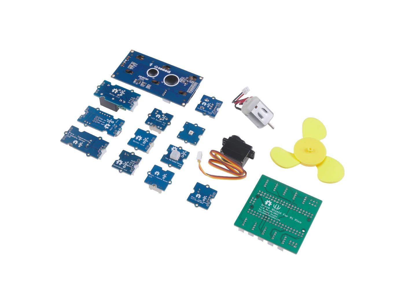 Набор для разработки Grove Sta – обзор и цена Sensor Kit Arduino