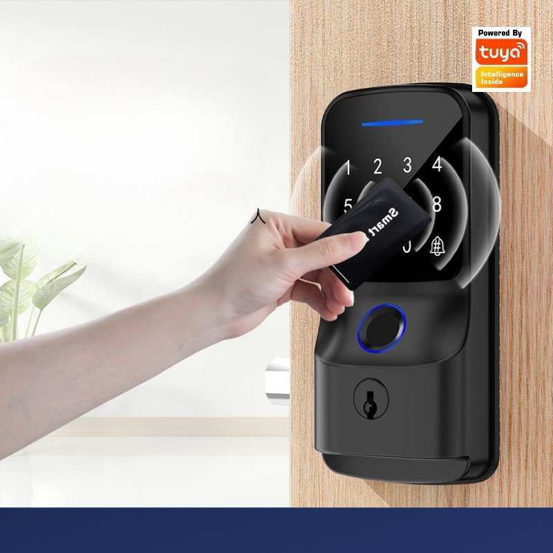 Автоматический замок с кодовым – обзор и цена Smart Door Lock Wifi