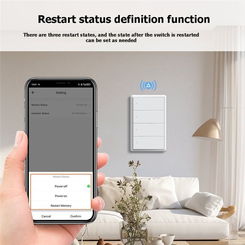 DTA4 – голосовое управление дл – обзор и цена Smart Light Switch Wifi