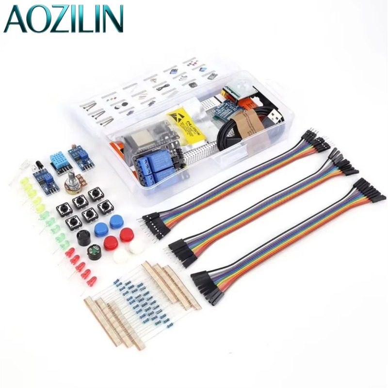 AOZILIN 10 комплектов: Полный  – обзор и цена Iot Kit Beginner