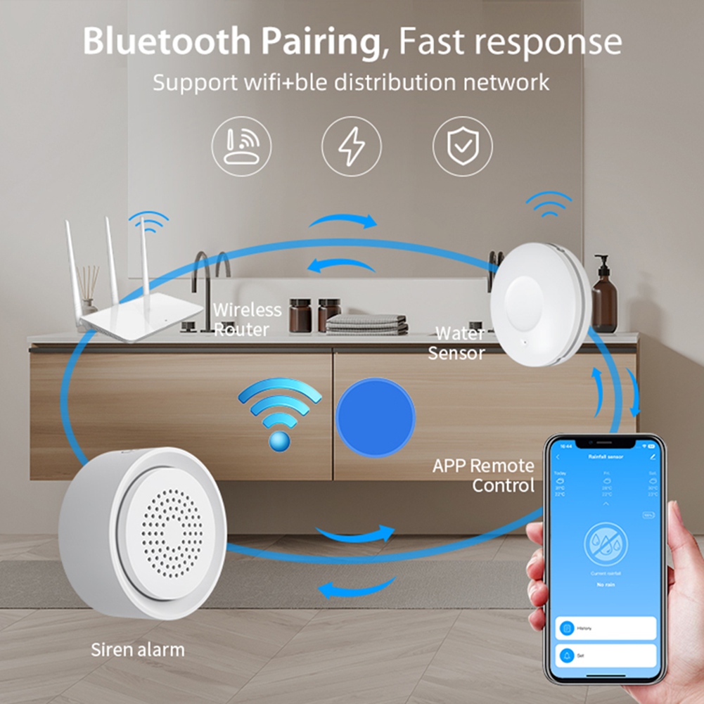 Датчик протечки воды BTLIFE с  – обзор и цена Smart Home Automation Kit