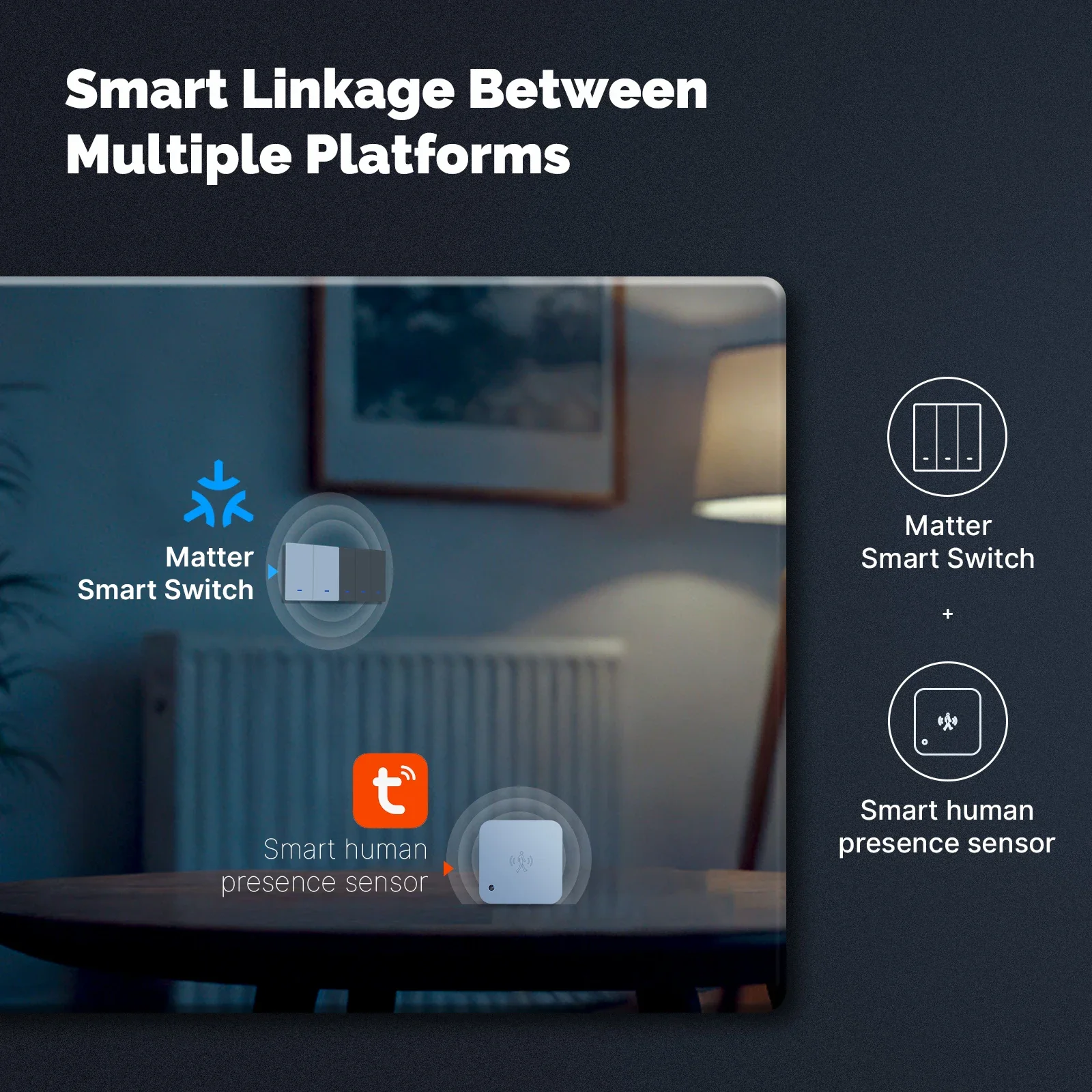 Умная кнопка-выключатель MOES  – обзор и цена Smart Light Switch Wifi