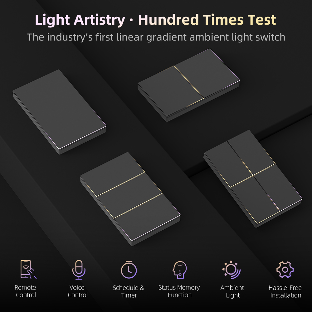 AVATTO 1/2/3/4-клавишный WiFi- – обзор и цена Smart Light Switch Wifi