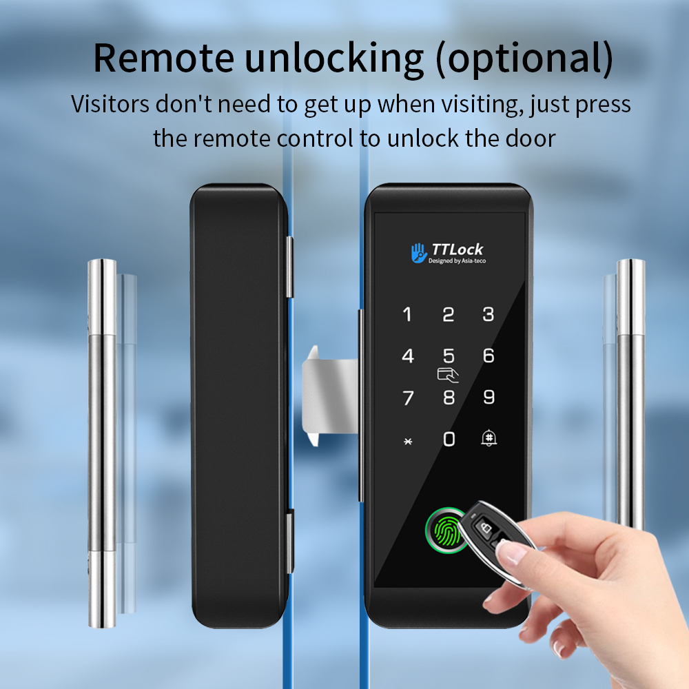 Умный стеклянный замок TTLOCK  – обзор и цена Smart Door Lock Wifi