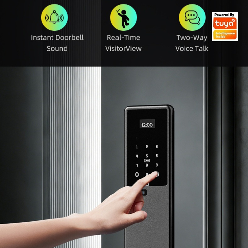 Новый умный дверной замок Tuya – обзор и цена Smart Door Lock Wifi