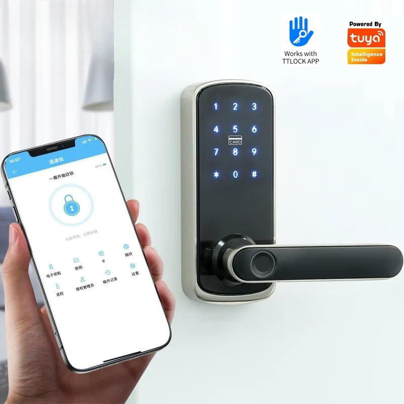 Умный замок Tuya с паролем и о – обзор и цена Smart Door Lock Wifi